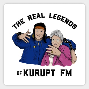 Steves & Nan - Kurupt FM Legends Magnet